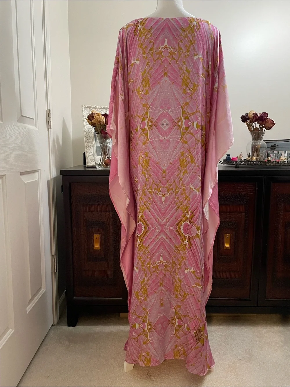 NicoBlu Silk Kaftan size Large - Picture 5 of 14